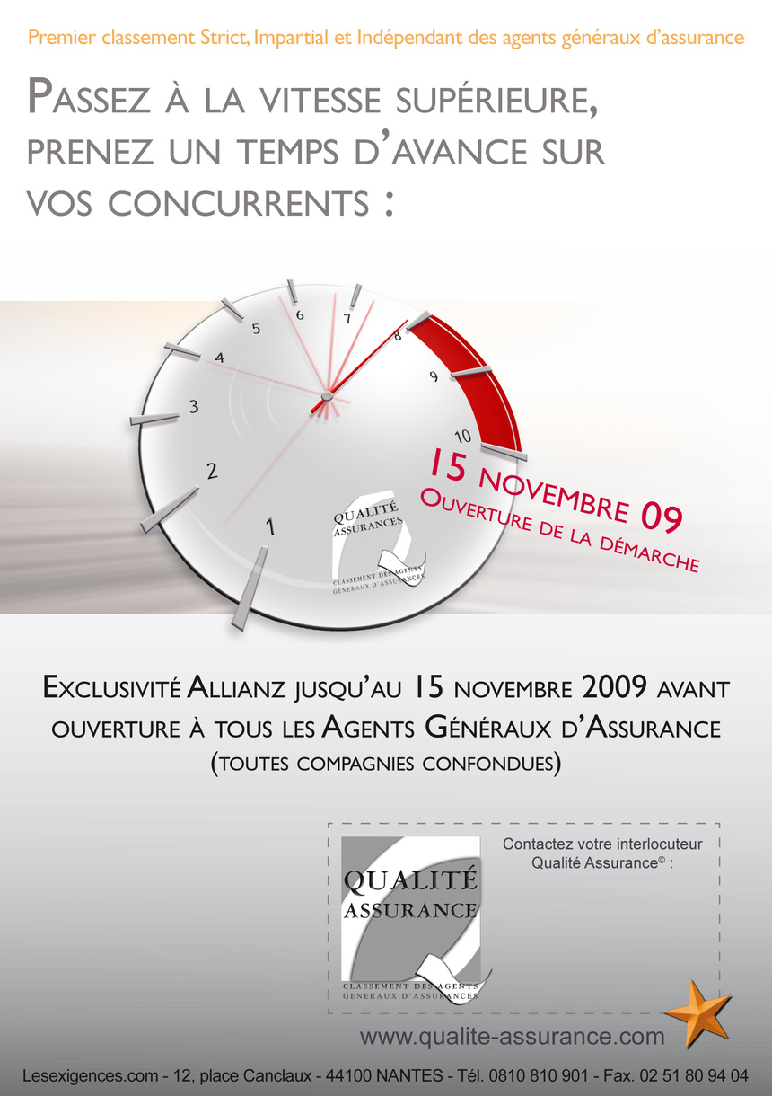 Qualité Assurance™ - Ouverture toutes Compagnies !