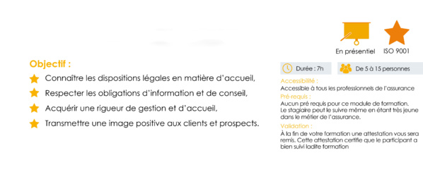 UV 6 - La structure idéale : Assurer un accueil irréprochable