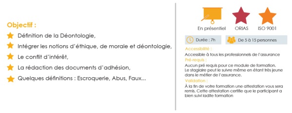 UV 10 - Déontologie
