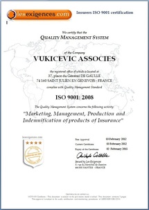 Attestation ISO 9001