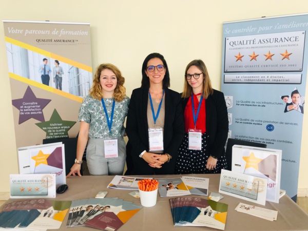 De gauche à droite, Mme Marjorie Gruel, Mme Dorra HAMMAMI et Mme Lise LECHALARD