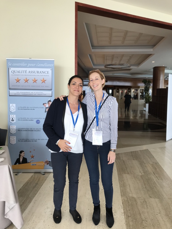 Mme Dorra HAMMAMI et Mme Angélique BORDES