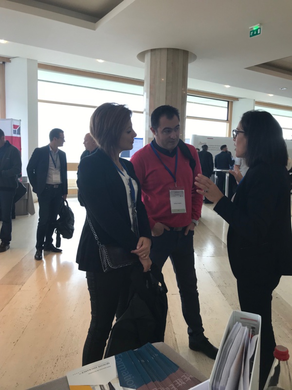 De gauche à droite, Mme Nathalie PANETTA, Mr Anthony PANETTA et Mme Dorra HAMMAMI De gauche à droite, Mme Nathalie PANETTA, Mr Anthony PANETTA et Mme Dorra HAMMAMI