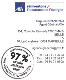 L’agence AXA de la Corniche participe à la plus grande enquête qualité dans l’assurance. L’agence AXA de la Corniche participe à la plus grande enquête qualité dans l’assurance.