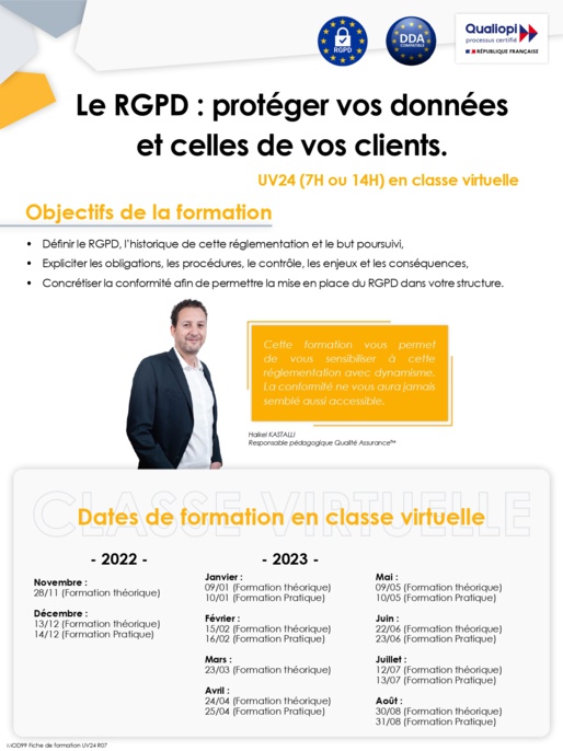 UV 24 - RGPD : de la théorie à la pratique