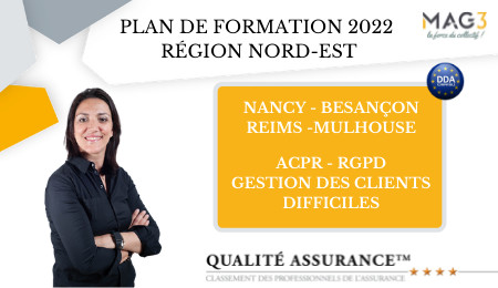 Région Nord-EST, MAG3 :  Sélectionnez vos formations DDA 2022 