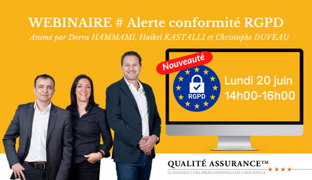 WEBINAIRE # ALERTE CONFORMITÉ : Nouveauté RGPD - Dernières places dispo -