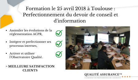 Qualité Assurance™ - Retour sur nos formations Qualité Assurance™ - Retour sur nos formations