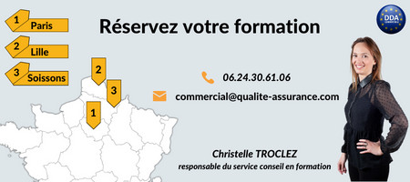 Qualité Assurance™ est de retour dans la région NORD (Paris, Lille, Soissons)