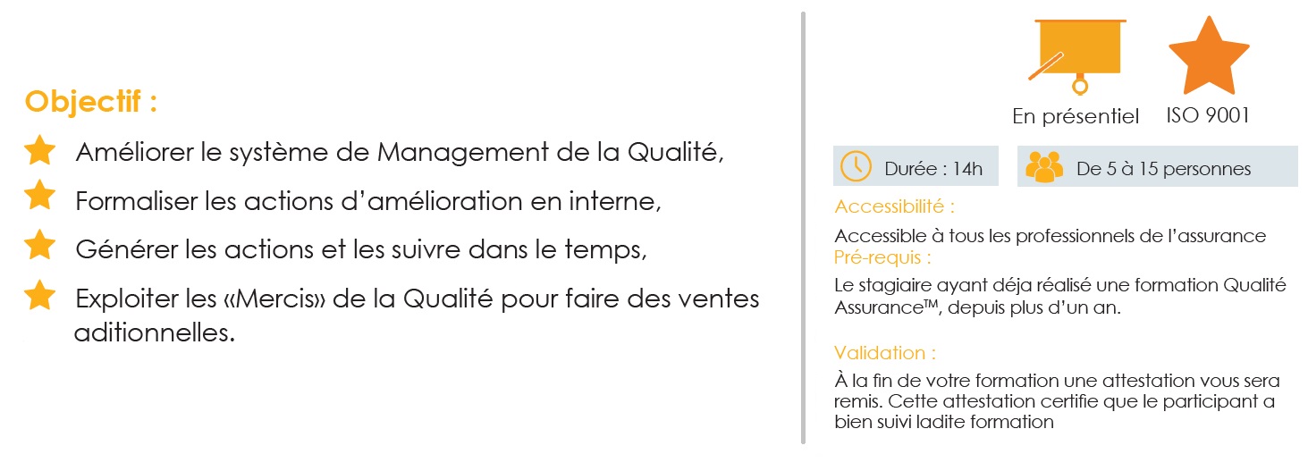 UV 34 - Mettre en oeuvre le plan Qualité Assurance dans votre structure 