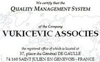 VUKICEVIC ASSURANCES obtient la Certification ISO 9001