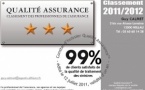 L’AGENCE de Mr CALMET maintient sa 3ème étoile QUALITE ASSURANCE™ 