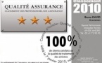 L’AGENCE DE Mr DAVID, ANGERS (49), OBTIENT LA 3ème ETOILE QUALITE ASSURANCE™