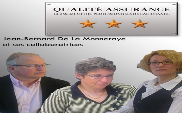 L’AGENCE DE LA MONNERAYE, ORLEANS (45), maintient sa 3ème ETOILE QUALITE ASSURANCE™