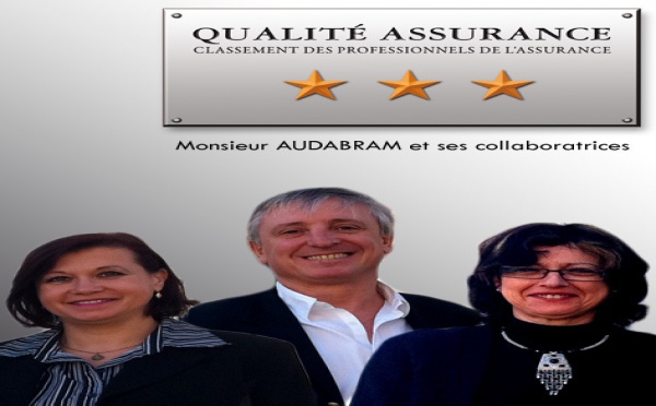 L’AGENCE de Mr AUDABRAM obtient sa 3ème étoile QUALITE ASSURANCE™ 