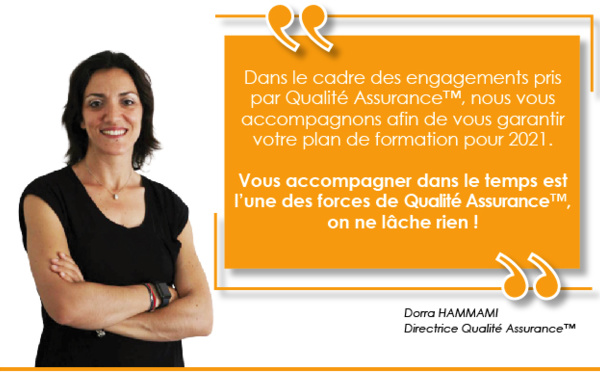 ANTICIPEZ VOTRE PROGRAMME DE FORMATION POUR 2021 !