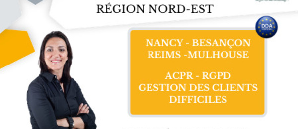 Région Nord-EST, MAG3 :  Sélectionnez vos formations DDA 2022 