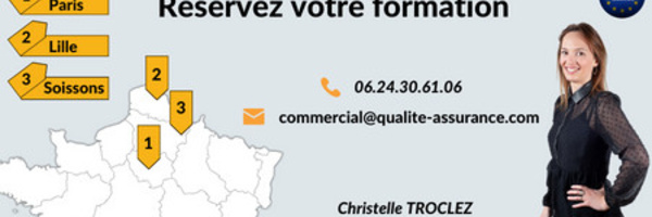 Qualité Assurance™ est de retour dans la région NORD (Paris, Lille, Soissons)