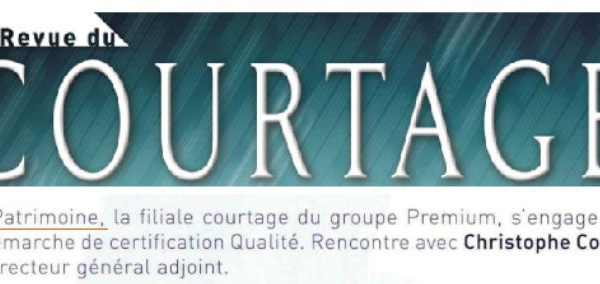 La revue du courtage